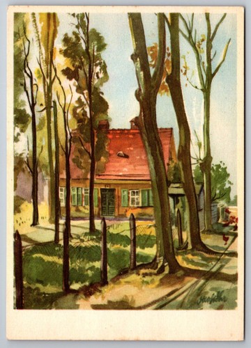 Cartolina bella casa - casa, in