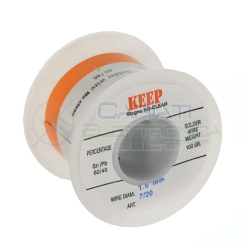 100g bobina rotolo stagno - di,