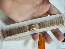 Cinturino Goldplated 15Kt Oro Rosa Galaflex 6216 Bracelet For 20 mm   Estensione