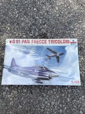 ESCI 1/48 Modellino Aereo Kit G91 Pan Frecce Tricolori Articolo 4028 NUOVO F3-2