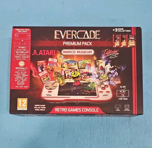 Console evercade premium - premium, pack