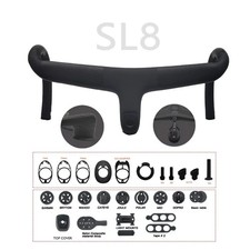 SL7/Sl8/Venge Cavo Interno Instradamento Bici da Strada Manubrio Integrato Carbonio