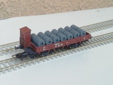 LIMA CARRO 2 ASSI TIPO P FS CON GARITTA CON CARICO BOBINE FERROSE,SENZA SCATOLA