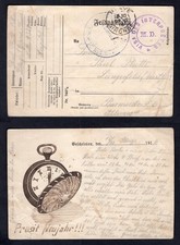 FRANCIA WW1 militare 1916 POW