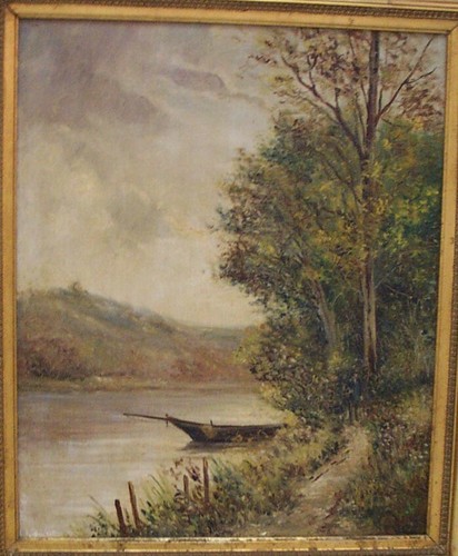 Scuola del filippini olio - filippini,