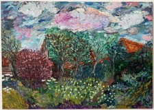 Quadro olio su tela angolo