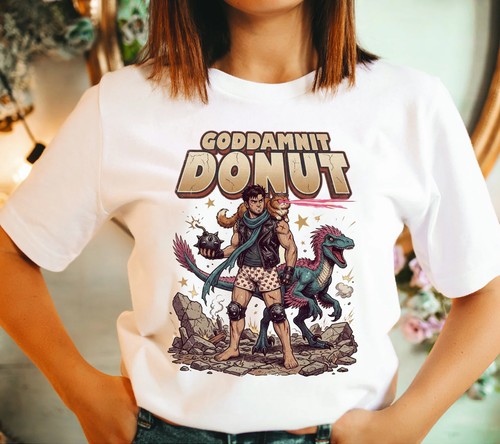 Shirt goddamnit donut - t-shirt,