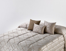 Liu Jo Home Textile - Copriletto Trapuntato Matrimoniale, Peso 100g/mq - Tortora