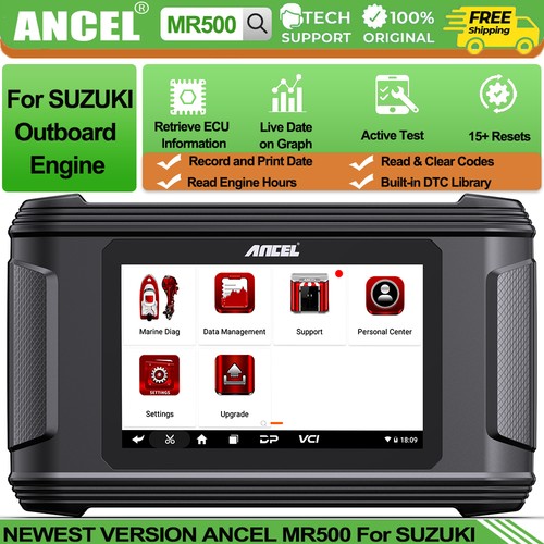 Ancel mr500 obd2 scanner read - ancel,