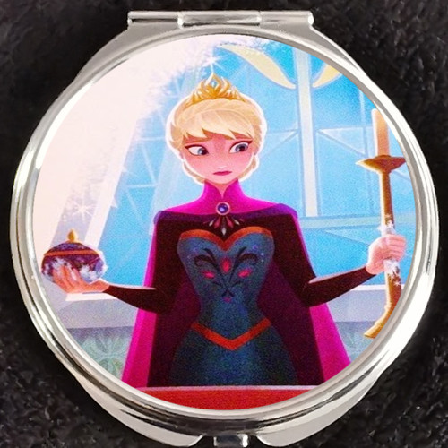 Specchio compatto queen elsa - specchio,