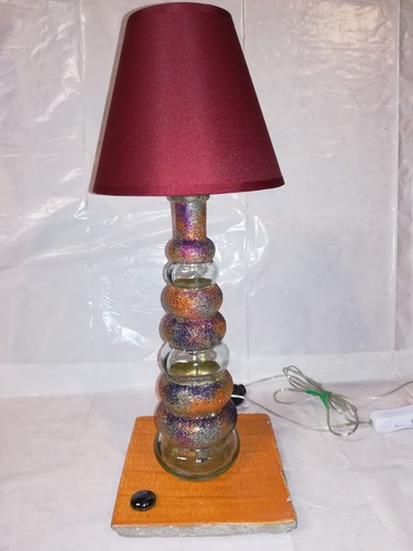 Lampada handmade fatta con - lampada,