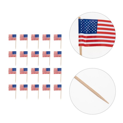 Pezzi bandiera americana - pezzi,