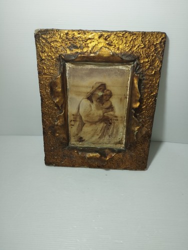 Madonna con bambino antico - con,