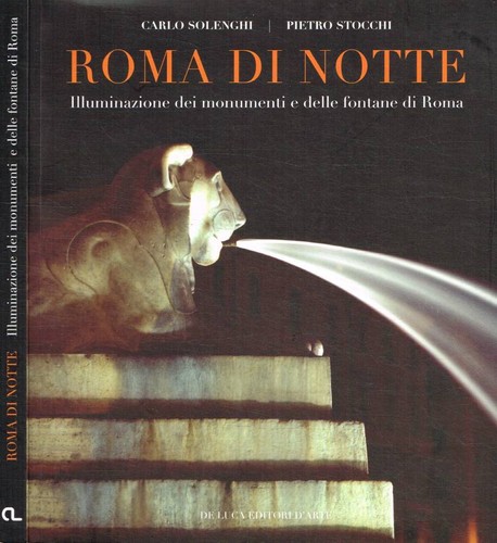 Roma notte illuminazione - di, notte.