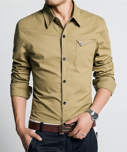 Camicie militari uomo maniche