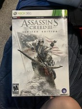 Assassin's Creed 3 Limited Edition - GameStop Edition (Xbox 360, 2012) CIB