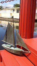  Old Copper Sailboat with