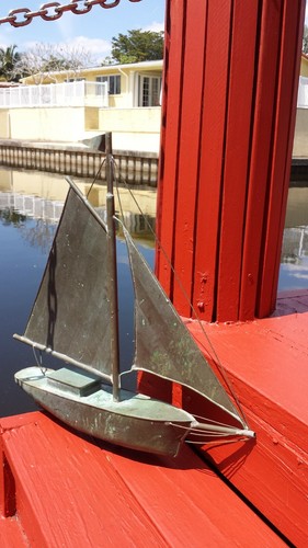 Vecchia barca vela - a, in