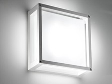 Plafoniera Ailat LED rettangolare applique esterno impermeabile lampada 20w