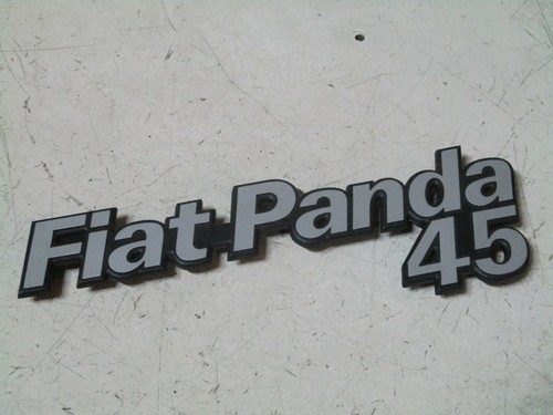Scritta posteriore fiat - posteriore, panda