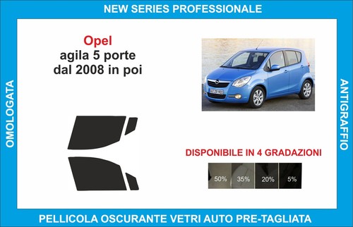 Pellicole oscuranti vetri opel - pellicole,