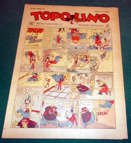 Topolino giornale 724 - topolino,