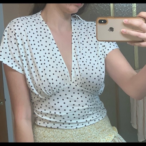 Top pois zara taglia m - top, a