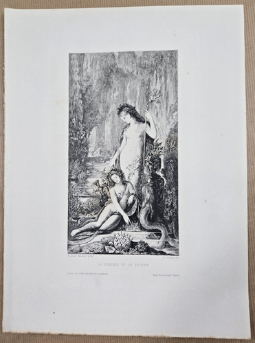 Eau forte 1898 après - forte, 1898,