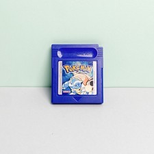 Pokemon Blu Originale Nintendo Game Boy Pal Ita ADESIVO BUONO