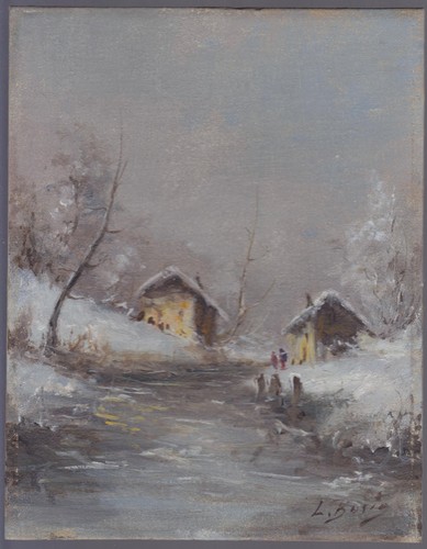 Bosio quadro dipinto - quadro,