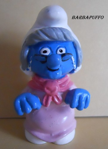 Puffi smurfs barbapuffo - puffi,
