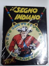 Tex Copertine da Collezione - Il segno indiano- Targa in Metallo