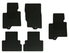 Tappetini in velluto per Infiniti QX70 anno 2013 - 2018 tappetini auto NERO PREM 4+1