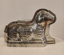 Vecchio STAMPO da PASTICCERIA - Cioccolato, AGNELLO - ANIMALE PASQUA PASQUALE