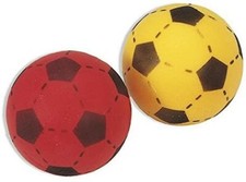 Pallone Spugna Giallo Rosso 20