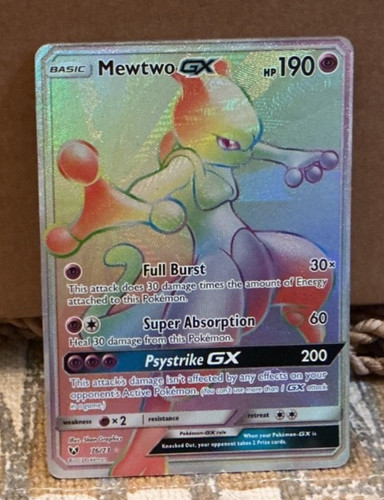 Mewtwo pre owned - gx,
