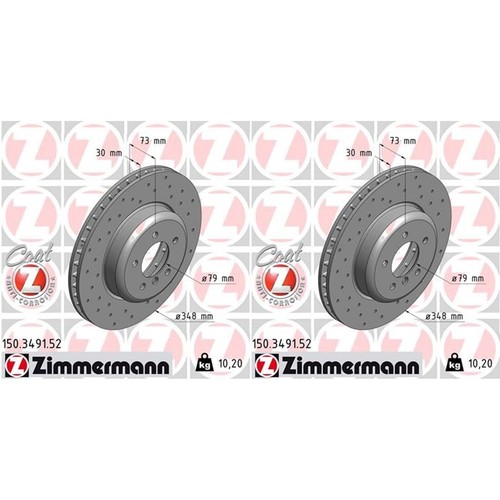 Dischi freno zimmermann - 2,