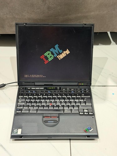 Portatile vintage ibm thinkpad - vintage,