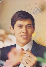 cartoncino / cartolina GIANNI MORANDI / RCA con autografo