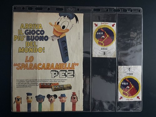 Pez adesivi caramelle anni - pez,