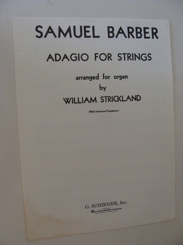 Samuel barber adagio - barber, per