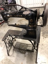macchina da cucire per cuoio Singer d'epoca
