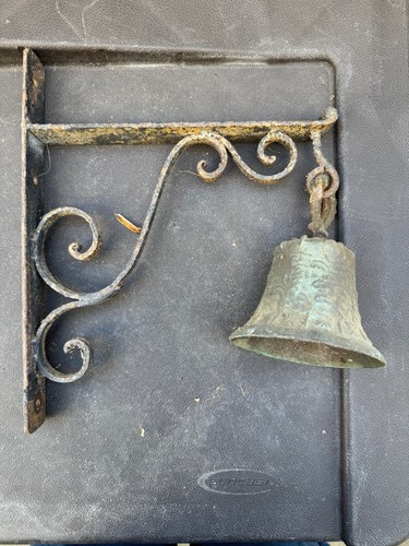 Antica campana missione bronzo - antica,