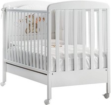 Lettino Armonia, Rete con 2 Posizioni, Sponde Regolabili e Cassetto (PROMO)