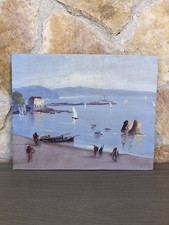 Quadro -Marina- dipinto a olio