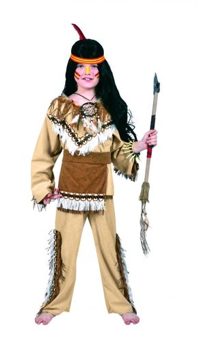 Costume indiano pellerossa
