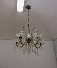 ✅ ANTICO LAMPADARIO MARIA TERESA DEI PRIMI 900 CHANDELIER ANTIQUE - 3788
