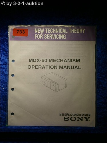 Manuale operativo sony mdx - manuale, 60