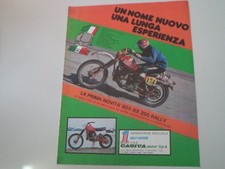 advertising Pubblicità 1979 MOTO CAGIVA RX 250 RALLY '80