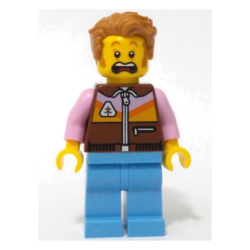 Lego minifigure camper uomo - -,